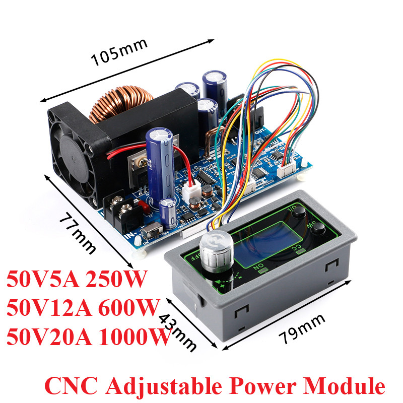 WZ5020L DC 50V5A 250W 50V12A 6 - Step Down Dc Power Supply Module 1000W ulasan dan harga